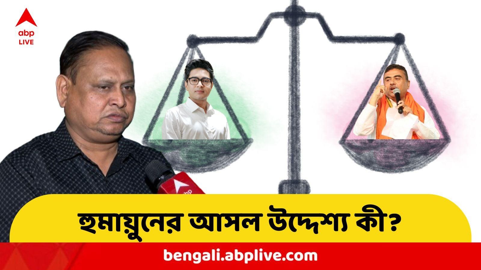 Humayun Kabir : 'অভিষেকের প্রতি সফট কর্নার', 'বাজে ধারণা নেই' শুভেন্দুকে নিয়েও! কোনদিকে হেলে হুমায়ুন?