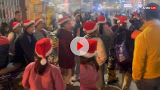 क्रिसमस से पहले दिल्ली में हंगामा, सांता क्लॉज की टोपी पहने महिलाओं को मार्केट से भगाया, Video वायरल