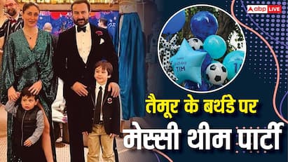 तैमूर के बर्थडे पर करीना कपूर ने रखी मेस्सी वाली फुटबाल थीम पार्टी, इनसाइड तस्वीर आई सामने