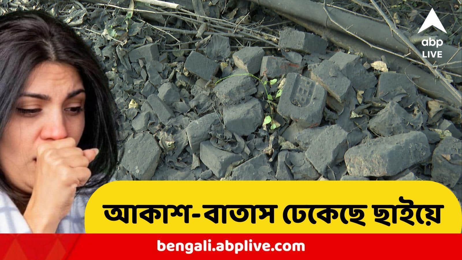 চারিদিকে উড়ছে ছাই, শ্বাসকষ্ট চরমে, দূষণে ভয়ঙ্কর হাল কলকাতার নাকের ডগায় এই এলাকার