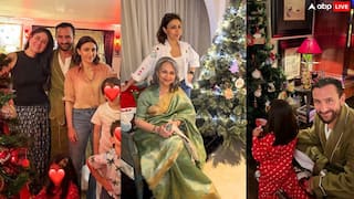 करीना कपूर का फैमिली के साथ शुरू हुआ क्रिसमस वीक, तैमूर-जेह ने दादी शर्मिला संग की मस्ती
