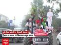 UP Politics: Heats Up on Chaudhary Charan Singh Jayanti as SP MLA Reaches Assembly on Tractor