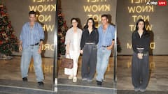 भांजी सिमर भाटिया की डेब्यू फिल्म 'इक्कीस' की स्क्रीनिंग पर पहुंचे मामा, अक्षय ने बहन अल्का संग दिए पोज