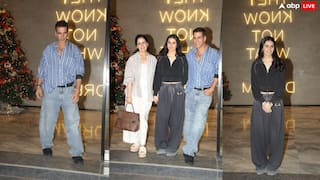 भांजी सिमर भाटिया की डेब्यू फिल्म 'इक्कीस' की स्क्रीनिंग पर पहुंचे मामा, अक्षय ने बहन अल्का संग दिए पोज