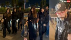न्यू ईयर सेलिब्रेशन के लिए बेटी आराध्या संग बाहर रवाना हुईं अभिषेक बच्चन- ऐश्वर्या राय, वीडियो वायरल