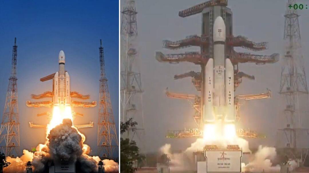 ISRO launched the American satellite Bluebird Block 2 using its most powerful LVM3-M6 rocket BlueBird Block 2 Satellite: 'इस्रो'कडून आजवरचा सर्वाधिक ताकदीचा अमेरिकन 'बाहुबली' रॉकेट लाॅन्च! पृथ्वीवर कुठूनही व्हिडिओ कॉल करता येणार