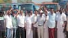 உரிய அரசாணை வழங்குங்கள்... தனியார் தண்ணீர் லாரி உரிமையாளர்கள் சங்கத்தினர் வேலை நிறுத்தத்தால் பரபரப்பு