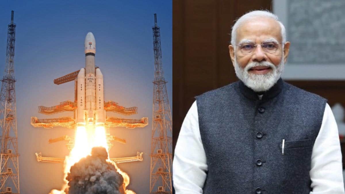 PM Modi Hails ISRO’s LVM3 For Launching Heaviest Satellite, Boosting Gaganyaan Readiness