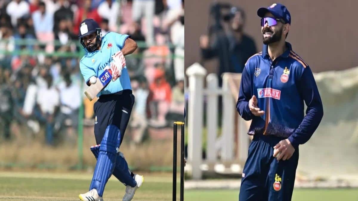Vijay Hazare Trophy: சதம் எல்லாம் எங்களுக்கு சகஜம்பா... ரோகித், கோலி செஞ்சுரி - அதிர்ந்த விஜய் ஹசாரே!