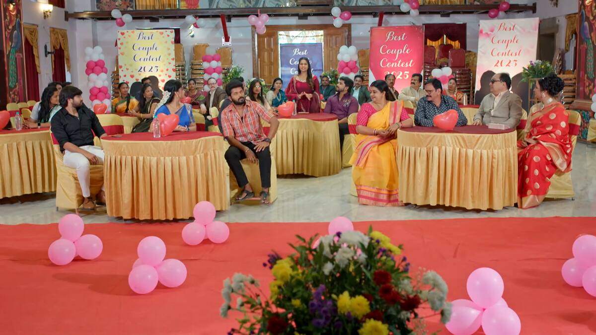 Gunde Ninda Gudi Gantalu December 24 Episode: బాలు సెటైర్లు, మీనా రియాక్షన్! ఆదర్శ దంపతుల పోటీలో నవ్వులే నవ్వుల్! గుండెనిండా గుడిగంటలు డిసెంబర్ 24 ఎపిసోడ్