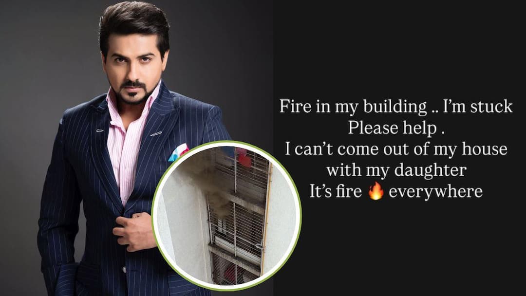 Pushkar Jog Shares Shocking Video After Massive Fire at His Home Marathi Entertainment news 'मी अन् मुलगी घरात अडकलोय..' मराठीतील प्रसिद्ध अभिनेत्याच्या घराला लागली आग; पोस्ट शेअर करत मदत मागितली