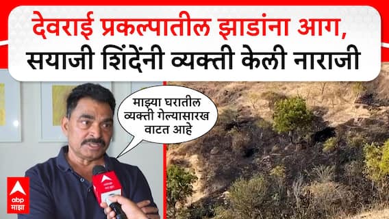 Sayaji Shinde On Beed Fire : देवराई प्रकल्पातील झाडांना आग, सयाजी शिंदेंनी व्यक्ती केली नाराजी