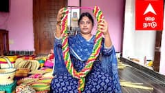 சீர்காழி டூ லண்டன் - பனை ஓலை மாலைகளால் வருவாய் ஈட்டும் இளம் பட்டதாரி!