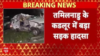 Tamilnadu के Kadnoor में हो गया बड़ा सड़क हादसा,कडनूर में बस का टायर फटने से हुई टक्कर