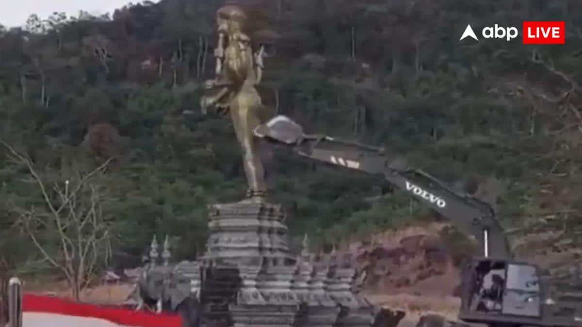 कंबोडिया में तोड़ी गई भगवान विष्णु की मूर्ति, भारत ने दिया जवाब- 'अपमानजनक, हिंदू भक्तों की...'