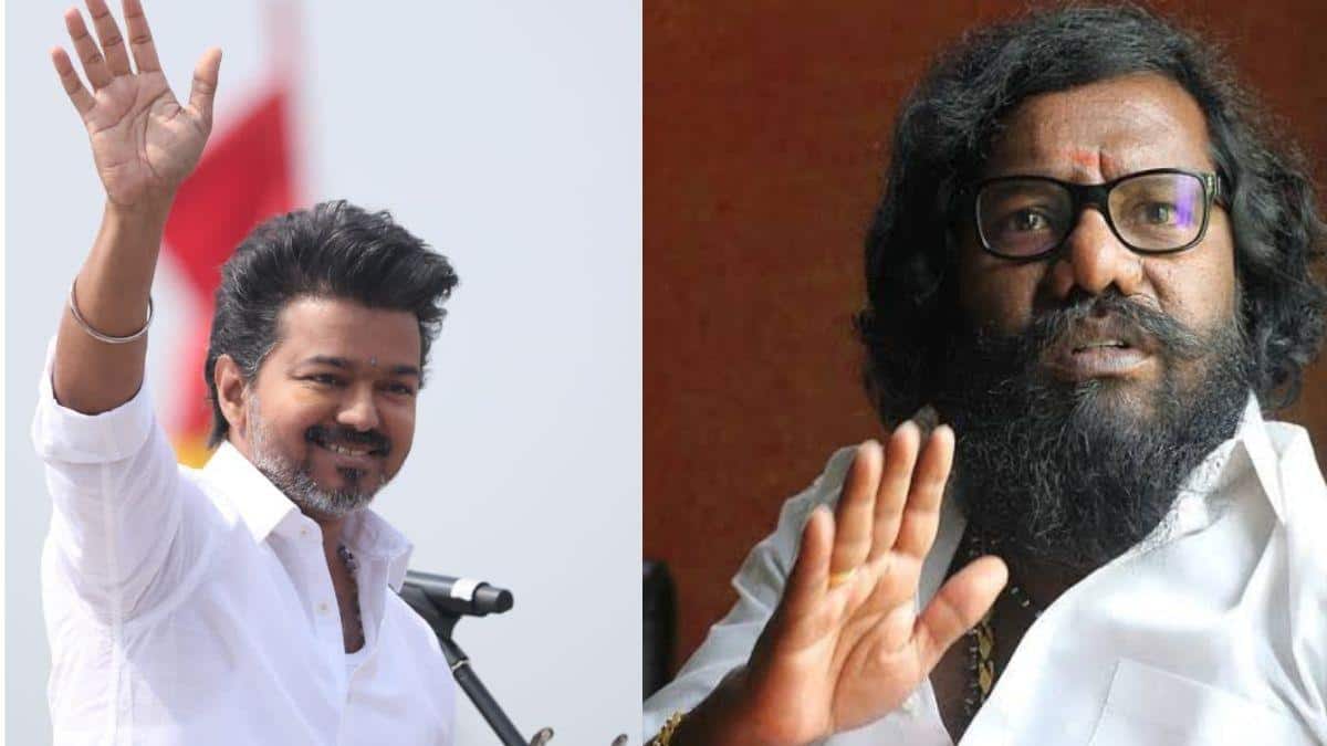 200 கோடியை விட்டுட்டு வராரா விஜய்.!! 2 லட்சம் கோடி சம்பாதிக்க வராரு.. வெளுத்து வாங்கும் கருணாஸ்