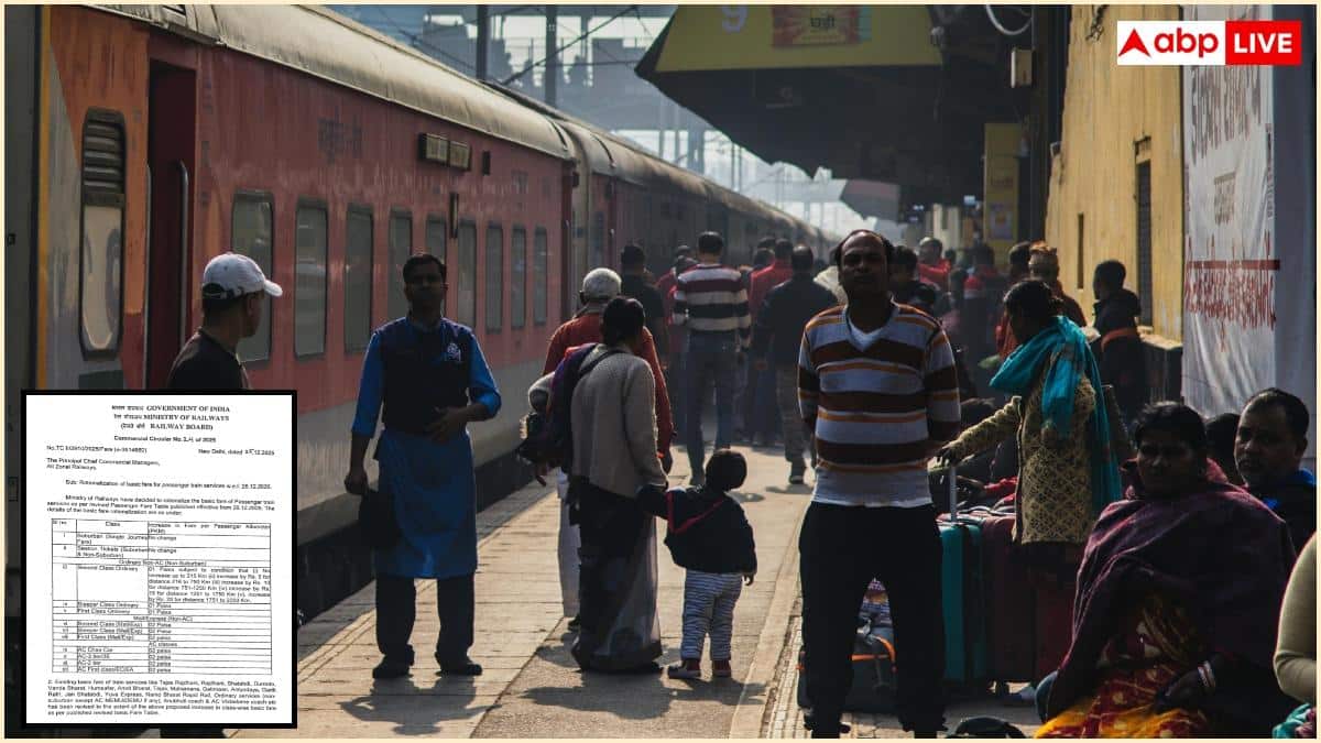 Indian Railway Fare: आज से लागू हुआ ट्रेनों का बढ़ा किराया, क्या पहले से बुक टिकटों पर देने होंगे एक्स्ट्रा पैसे?