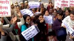 ‘We Feel Extremely Unsafe’: Protesters Gather Outside Delhi High Court Over Kuldeep Sengar Bail