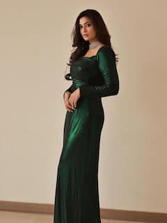 चटक हरे गाउन में श्वेता तिवारी ने बिखेरा रॉयल एलिगेंस, क्रिसमस पर शेयर कीं मदहोश कर देने वाली तस्वीरें