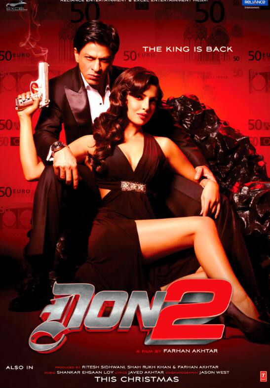 डॉन 2- फरहान अख्तर ने कहानी आगे बढ़ाते हुए 2011 में डॉन 2 बनाई. इसमें शाहरुख खान निगेटिव रोल में थे और फिल्म एक्शन-थ्रिलर थी. प्रियंका चोपड़ा, बोमन ईरानी, कुणाल कपूर और लारा दत्ता भी मेंन राल में थे. 76 करोड़ के बजट पर बनी इस फिल्म ने वर्ल्डवाइड 200 करोड़ से ज्यादा कमाई की और ये भी हिट रही.