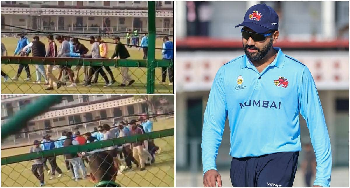 Rohit Sharma's Teammate Hospitalised After On-Field Incident In Vijay Hazare Trophy