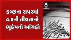 Kutch Earthquake News: કચ્છમાં રાપર નજીક વહેલી સવારે 4.6ની તિવ્રતાથી અનુભવાયો ભૂકંપનો આંચકો