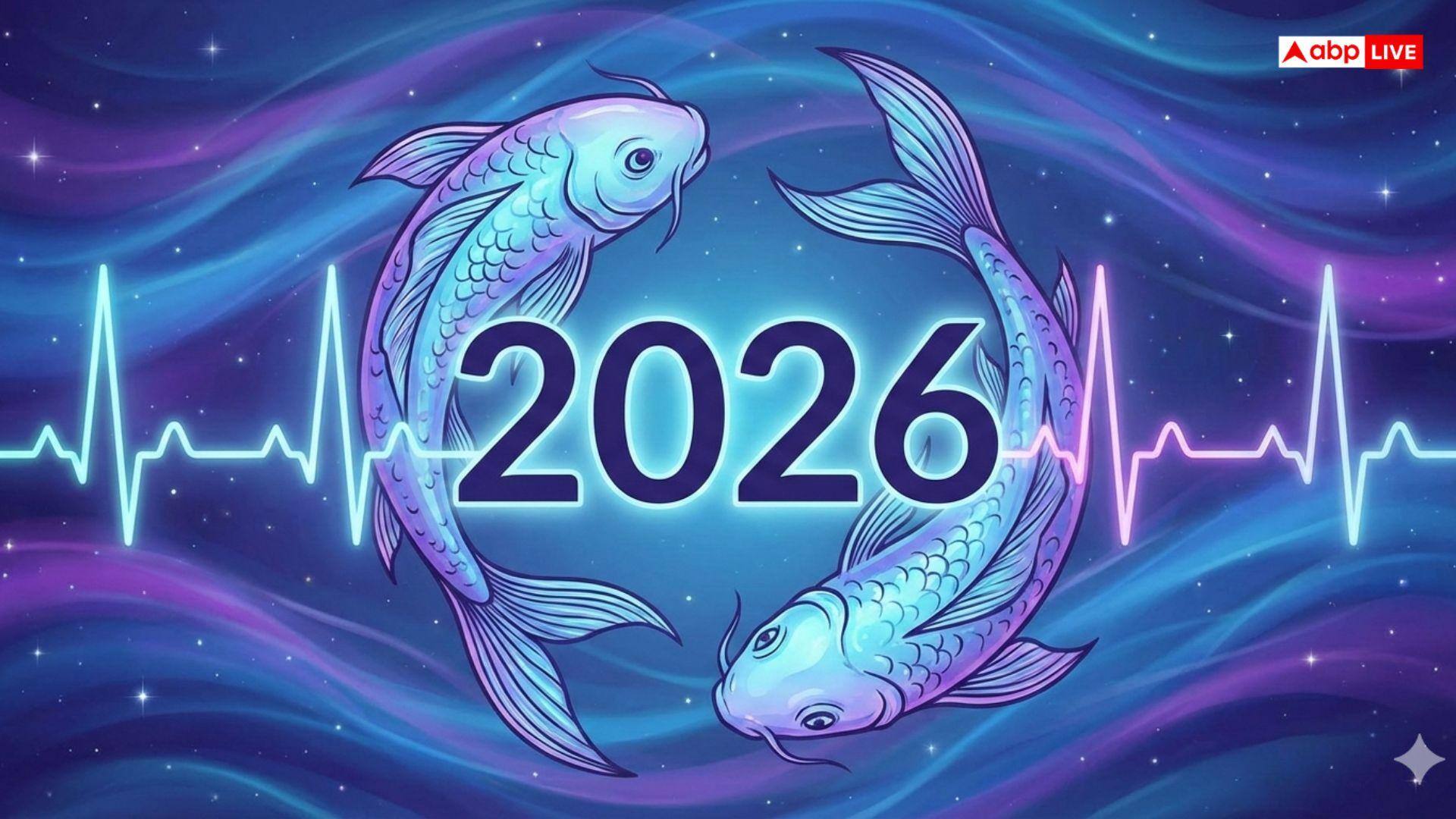 Pisces Health Horoscope 2026: शनि के प्रभाव से साल की शुरुआत में मानसिक तनाव और थकान संभव!