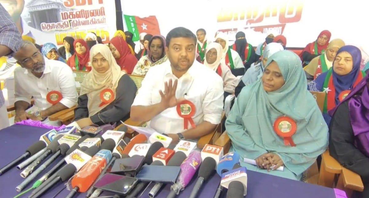 இந்தியாவின் தீய சக்தி பாஜக தான் - தலைகீழாக தண்ணீர் குடித்தாலும் பா.ஜ.க., வெற்றி பெறாது நெல்லை முபாரக் பேட்டி !