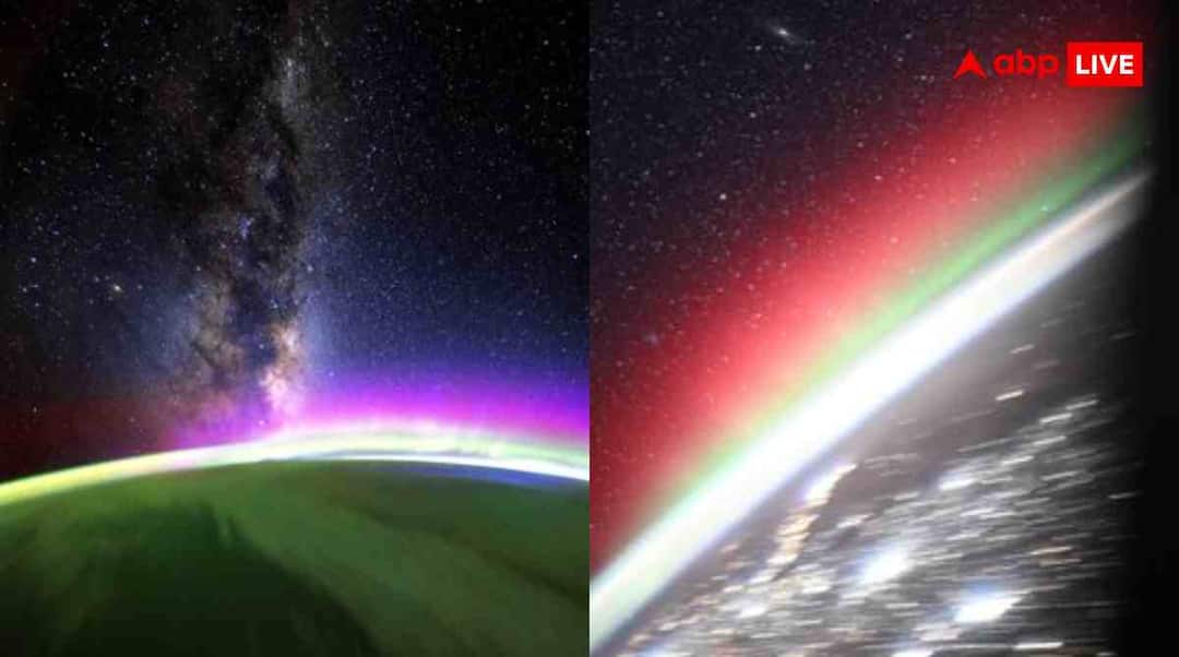 nasa astronaut don pettit shares aurora city lights andromeda galaxy space photo जब अंतरिक्ष से झलकी पृथ्वी की रोशनी, ऑरोरा की तस्वीर ने सबको किया हैरान, जानें क्यों चर्चा में?