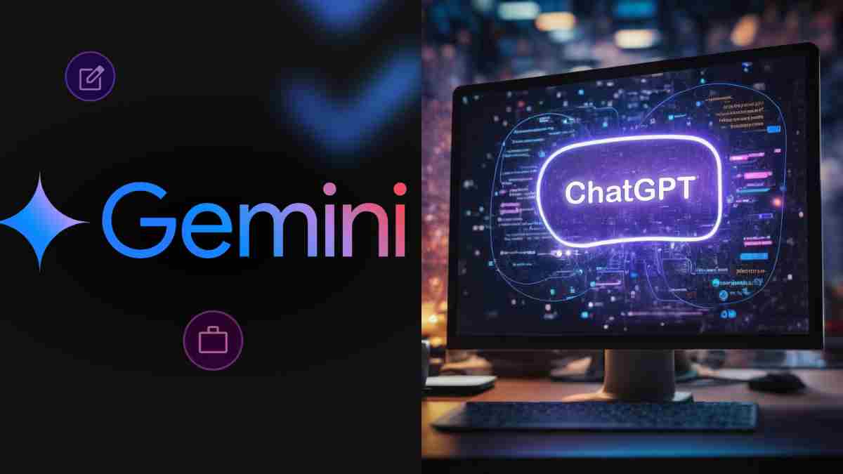 Gemini Vs ChatGPT: 2025 में कौन बना असली AI किंग? जानिए कौन सा प्लेटफॉर्म लोगों के सबसे ज्यादा काम आया