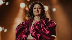 दिल्ली कॉन्सर्ट में सुनिधि चौहान का धमाल, सान्या मल्होत्रा संग स्टेज पर लगाया डांस का तड़का