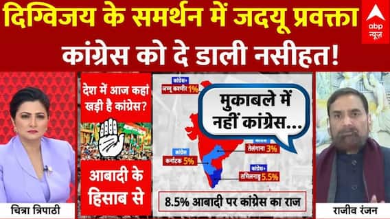 Digvijaya Singh के पक्ष में JDU की एंट्री, Congress को दी सीख! | JDU | CWC Meeting | Bihar