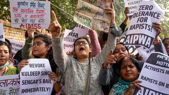 Unnao Rape Case: Protests At Jantar Mantar Ahead Of Supreme Court Hearing On Kuldeep Sengar