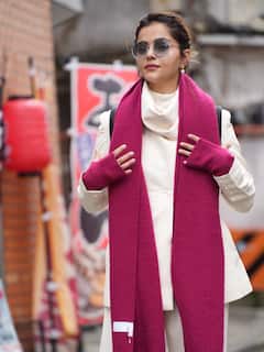 जापान में पति संग मजे कर रही हैं लाफ्टर शेफ 2 फेम रुबीना दिलैक, लुक देख हो रही तारीफें