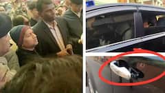 Election Commission Officer Car Vandalised In Magrahat, West Bengal