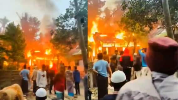 Hindu Family's House Set Ablaze In Bangladesh, Taslima Nasreen Reacts After Visuals Surface