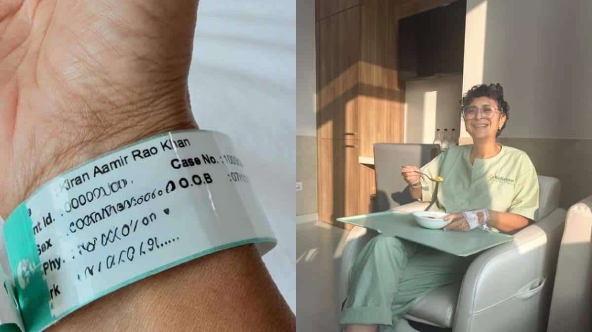 Kiran Rao’s Surgery Update Sparks Buzz Over ‘Aamir Khan’ Name On Wristband