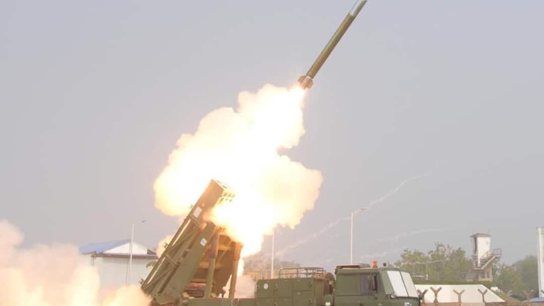 India Successfully Conducts Maiden Test Of Pinaka Long Range Guided Rocket