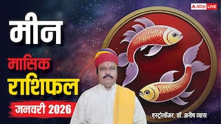 Meen January Horoscope 2026: मीन जनवरी मासिक राशिफल, मार्केट में साख बढ़ेगी, बढ़ेगा कद-पद
