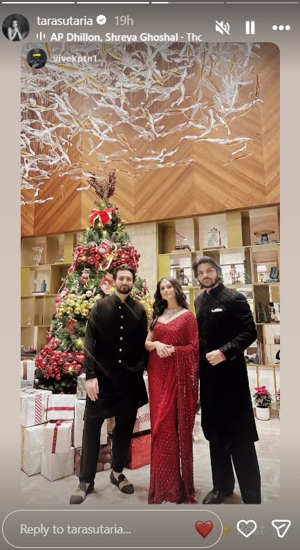 Amidst breakup rumours, Tara Sutaria shared a picture with her boyfriend Veer Pahadia, wrote this