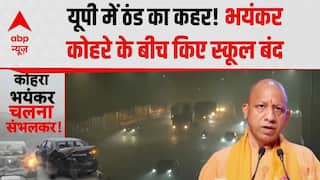 Weather Alert: UP में ठंड का कहर! भयंकर कोहरे के बीच किए स्कूल बंद | CM Yogi | Breaking | ABP News