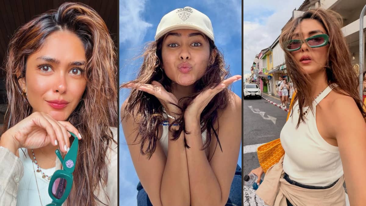 काम से 'बेहद जरूरी' ब्रेक लेकर वेकेशन एंजॉय कर रहीं मृणाल ठाकुर, एक्ट्रेस ने तस्वीरें शेयर कर दिखाई झलक