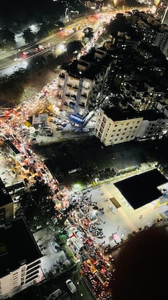 पुण्यात नऱ्हेजवळ भुमकर चौकात भयंकर ट्रॅफिक; नववर्षानिमित्त येणाऱ्या पर्यटकामुळे पुणेकर अडकले