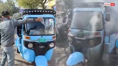 जोधपुर में शोरूम के सामने शख्स ने ई-रिक्शा को लगाई आग, वजह जानकर आप भी रह जाएंगे दंग