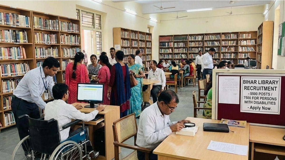 Bihar To Recruit 5,500 Librarians, 7,500 Posts Reserved For Persons With Disabilities