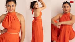 ऑरेंज जंपसूट में रश्मि देसाई ने चुराए फैंस के दिल, तस्वीरों से नजरें हटाना मुश्किल