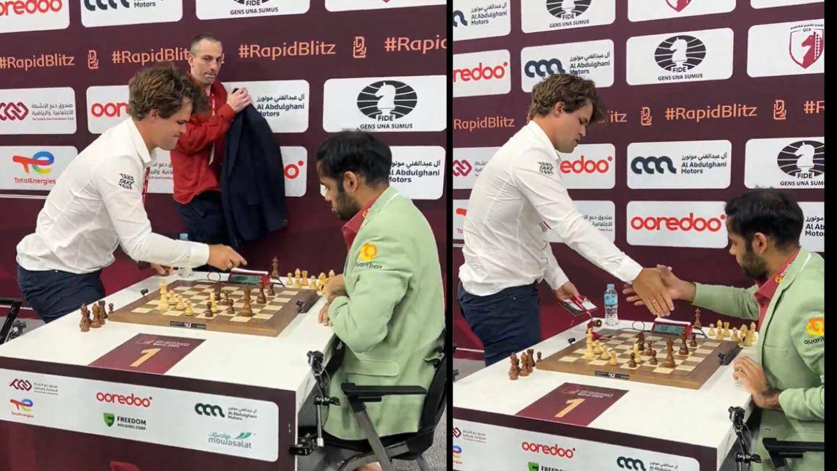 Magnus Carlsen: இந்தியரிடம் தோற்றதும் கடுப்பான மேக்னஸ் கார்ல்சன் - ஆத்திரத்தில் செய்த செயலின் வீடியோ வைரல்