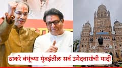 राज ठाकरे अन् उद्धव ठाकरेंच्या मुंबईतील सर्व उमेदवारांची यादी; भाजपा-शिंदे गटाला कडवी टक्कर!