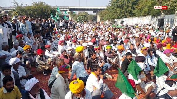 जयपुर में किसानों का सड़कों पर प्रदर्शन, बड़े आंदोलन की दी चेतावनी