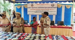 மதுரையில் செல்போன் திருட்டு ; 83 லட்சம் ரூபாய் மதிப்பிலான 555 செல்போன்கள் உரியவர்களிடம்  ஒப்படைப்பு !